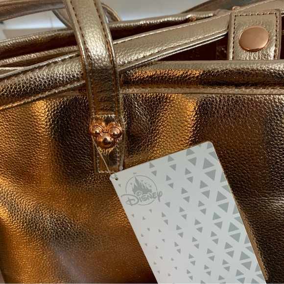 Mickey Mouse tote bag , rose gold , new . - Picture 6 of 8